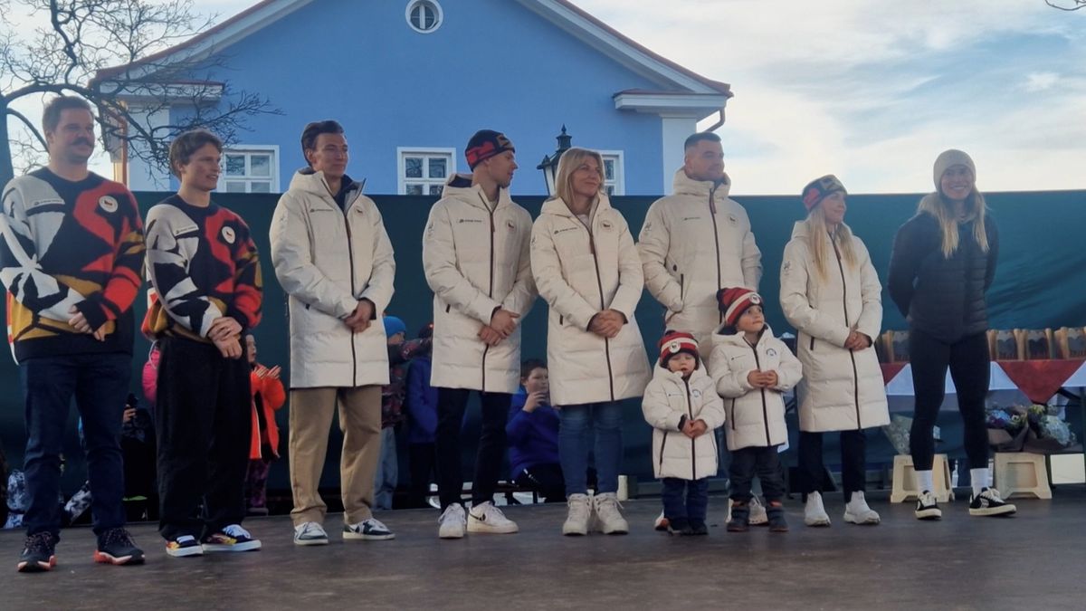 Vrchlabí přivítalo své olympioniky. Voborníková ukázala nehty, Hroneš prozradil, k čemu potřebuje sádlo